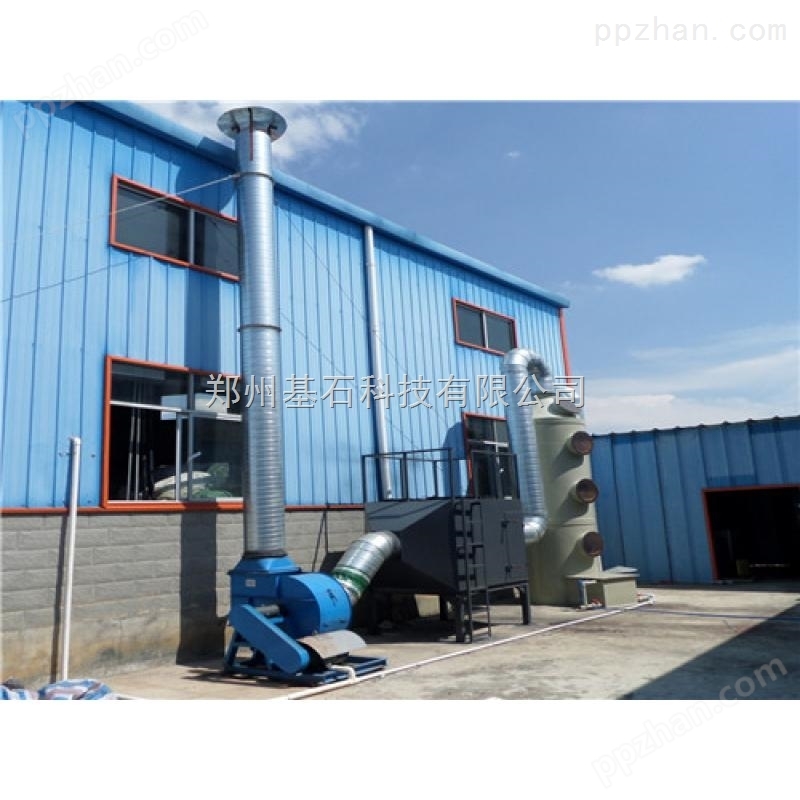 洛阳家具厂废气处理PP喷淋塔、漯河印刷厂废气处理设备